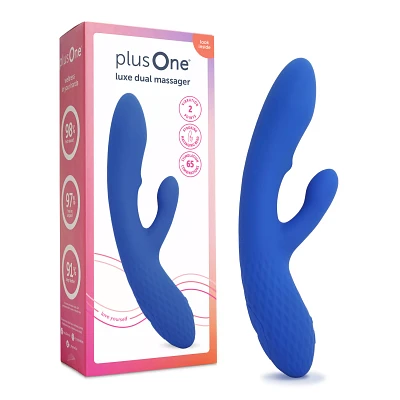 plusOne Luxe Dual Massager