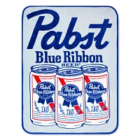 Pabst Blue Ribbon Can Throw Blanket