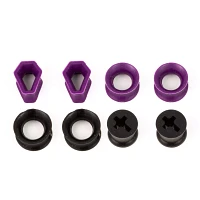 Multi-Pack Silicone Coffin and Round Tunnels - 4 Pair