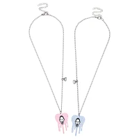 Ghost Face Bestfriend Necklaces Set