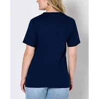 Navy Corona Beach T Shirt