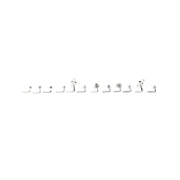 Multi-Pack Red Heart Gem L-Bend Nose Pins 12 Pack - 20 Gauge