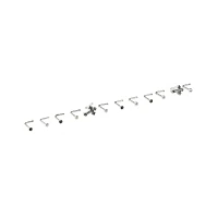 Multi-Pack Cross L-Bend Nose Pins 12 Pack - 20 Gauge