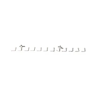 Multi-Pack Cross L-Bend Nose Pins 12 Pack - 20 Gauge