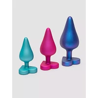 ROMP Luster Butt Plug Set - 3 Pack