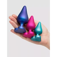 ROMP Luster Butt Plug Set - 3 Pack