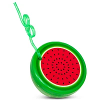 Watermelon Sipper Cup with Straw - 17 oz.