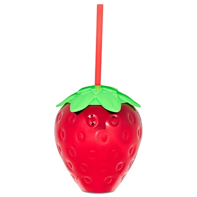 Strawberry Sipper Cup with Straw - 20 oz.