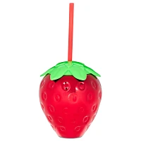 Strawberry Sipper Cup with Straw - 20 oz.