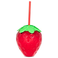Strawberry Sipper Cup with Straw - 20 oz.