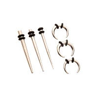 Multi-Pack Silvertone Septum Stretching Kit