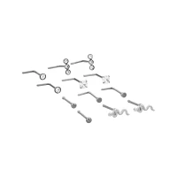 Multi-Pack CZ Snake Titanium Bone Nose Rings and L-Bend Nose Rings 12 Pack - 20 Gauge