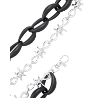 2-Row Barbed Wire Wallet Chain
