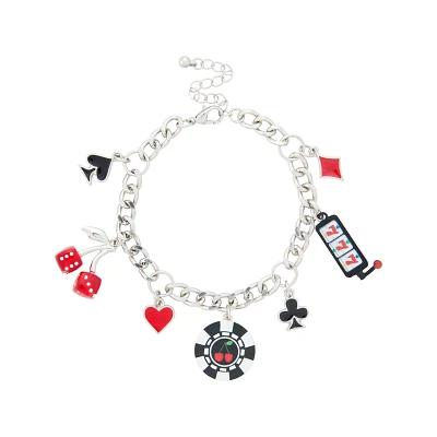 Casino Charms Chain Bracelet