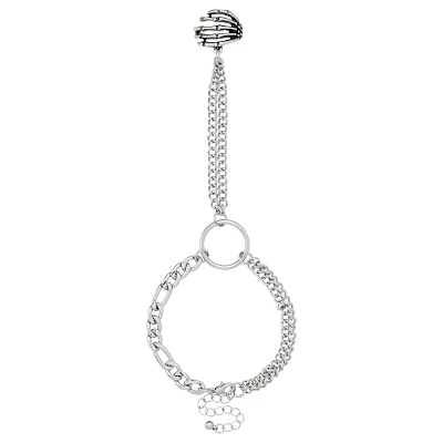 Skeleton Grip Hand Chain Bracelet