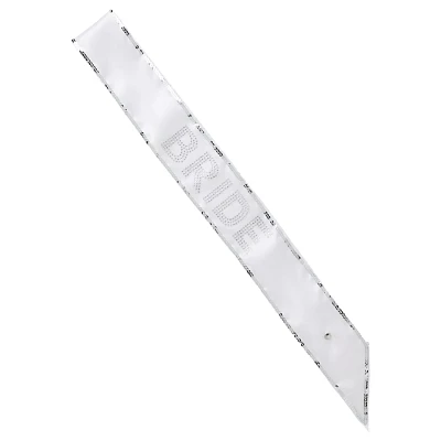Rhinestone Bride Sash