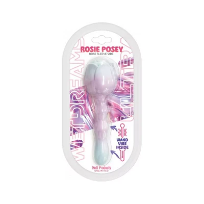 Rosie Posie Rose Sleeve Vibrator - Hott Products Unlimited