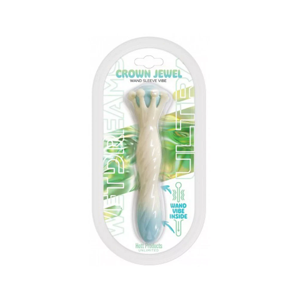 Crown Jewel Wand Sleeve Vibrator - Hott Products Unlimited