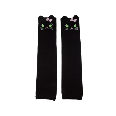 Black Cat Leg Warmers