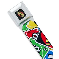 Buckle-Down Uno Cards Seatbelt Belt