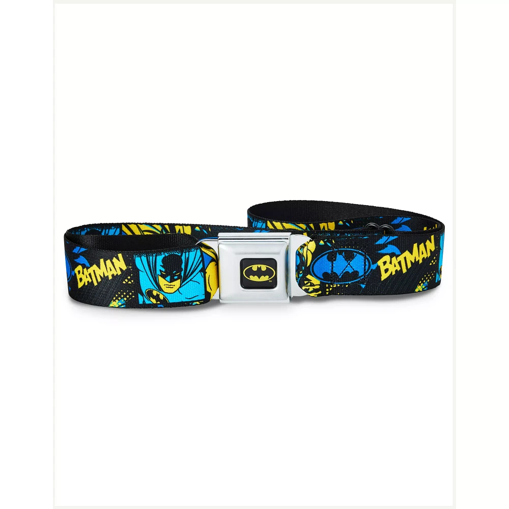 Buckle-Down Batman Comic Print Seatbelt Belt