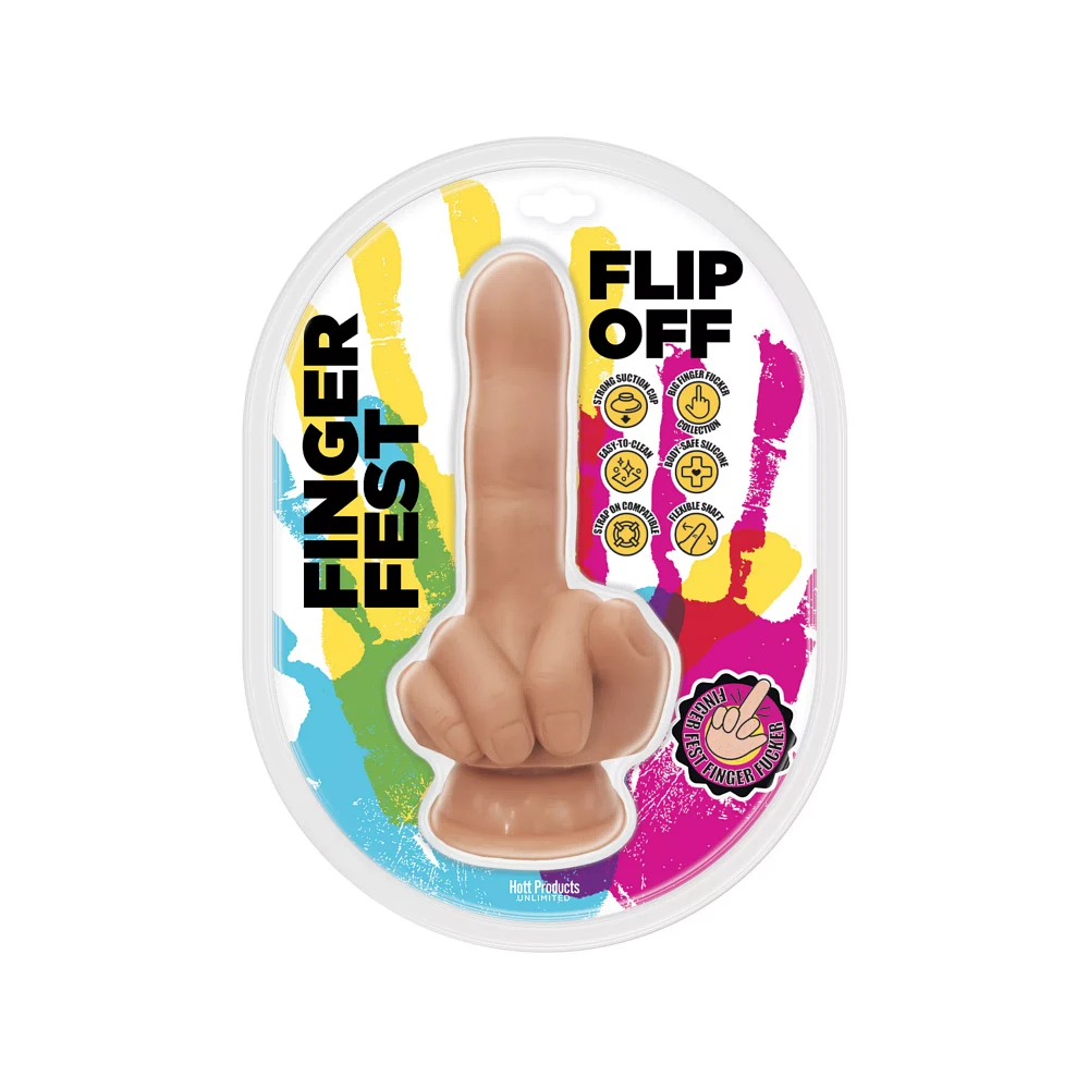 Finger Fest Flip Off Dildo