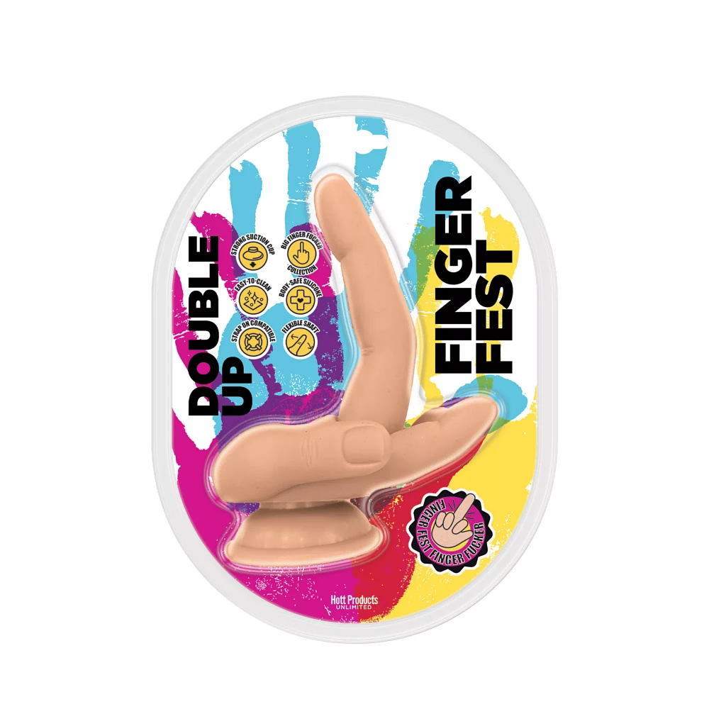 Finger Fest Double Up Dildo