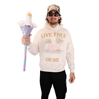Live Free or Die Hoodie - Too Turnt Tony