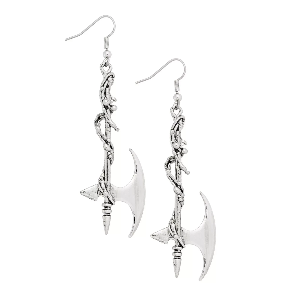 Vine Axe Dangle Earrings