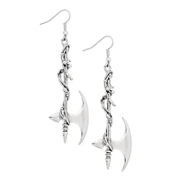 Vine Axe Dangle Earrings
