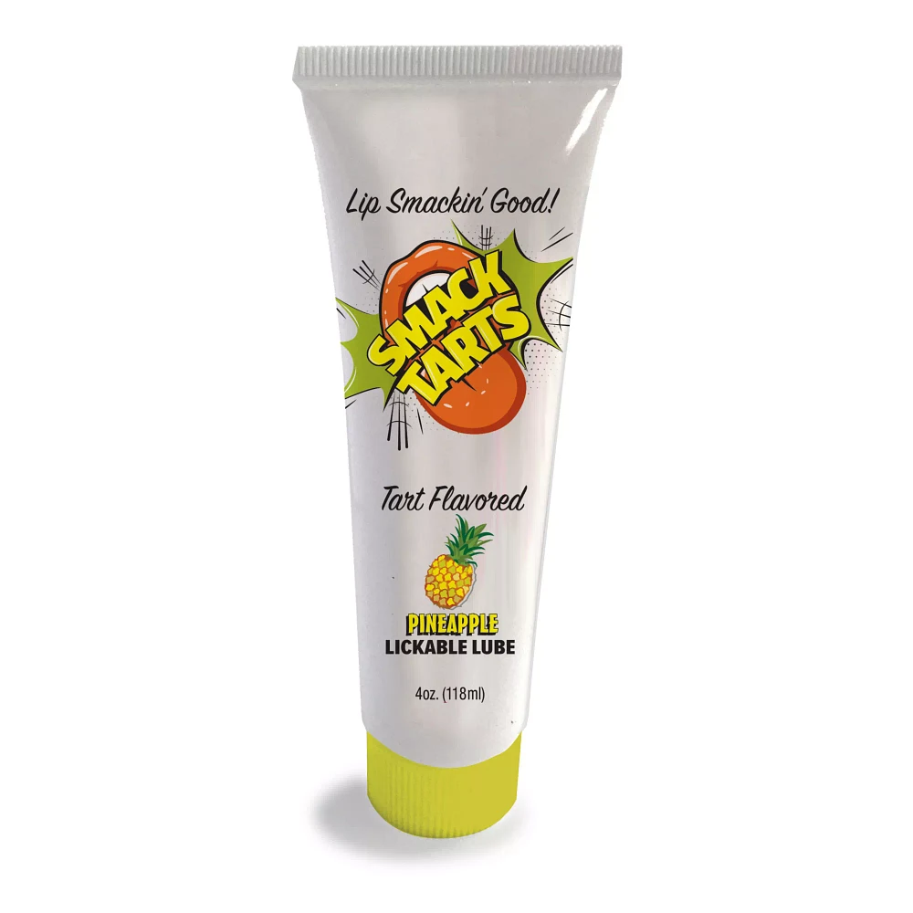 Smack Tarts Pineapple Flavored Lickable Lube - 4 oz.