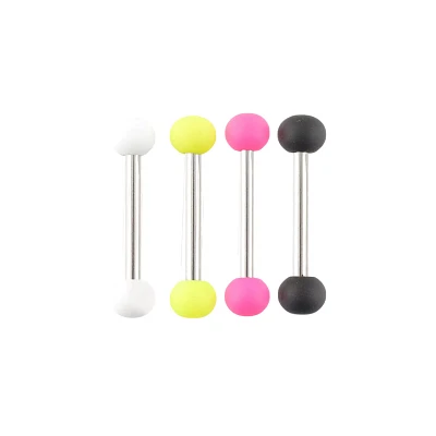 Multi-Pack G23 Titanium Matte Barbells 4 Pack - 14 Gauge