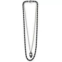 Skull Chain Necklace Set