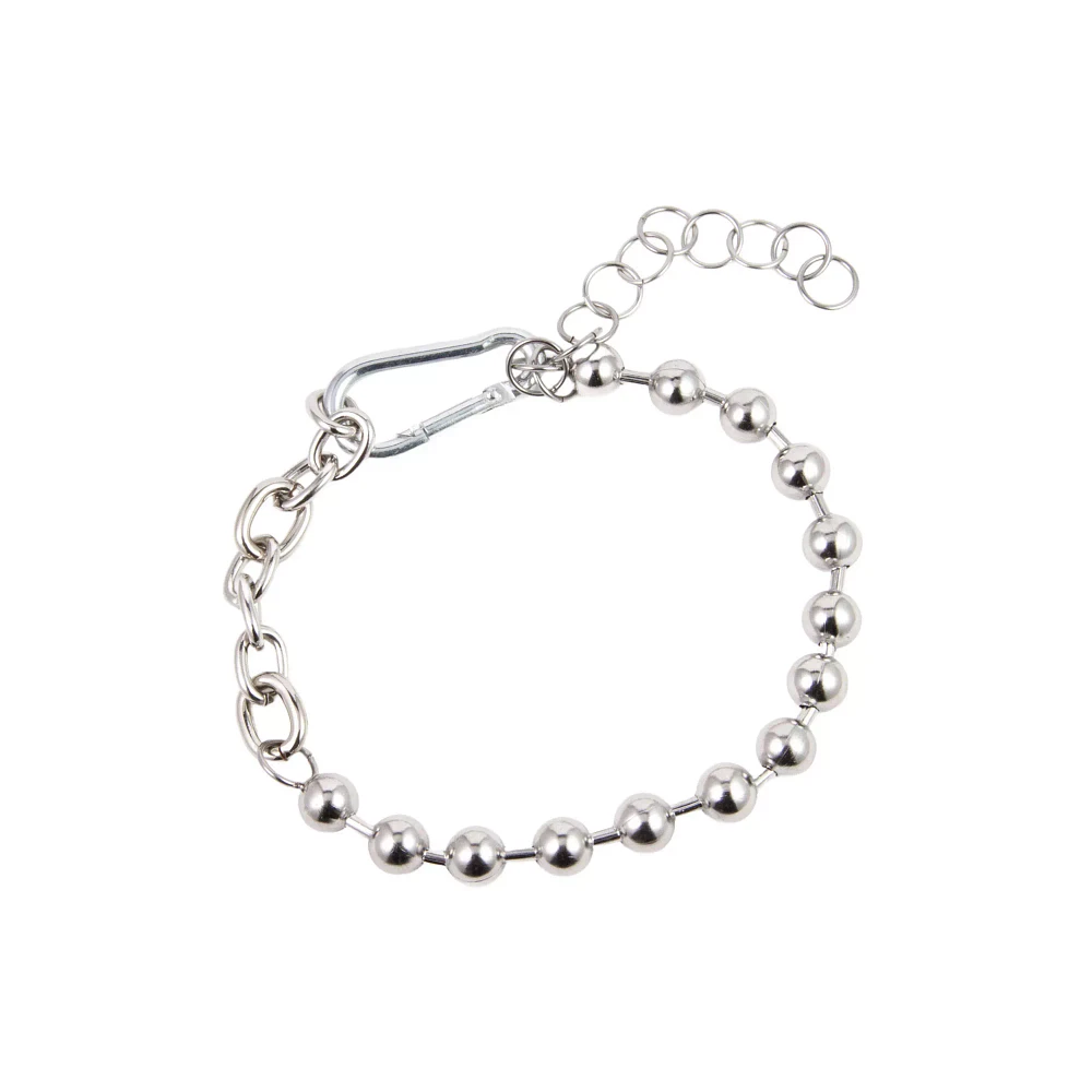 Chain Link Ball Choker Necklace