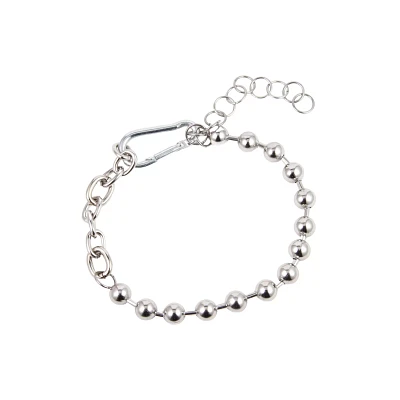 Chain Link Ball Choker Necklace