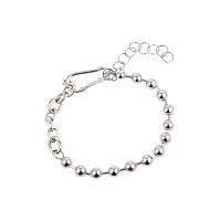 Chain Link Ball Choker Necklace
