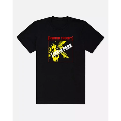 Black Hybrid Theory T Shirt - Linkin Park