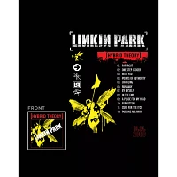 Black Hybrid Theory T Shirt - Linkin Park