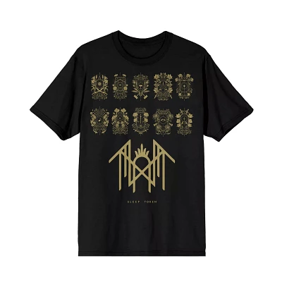 Sleep Token Crests T Shirt
