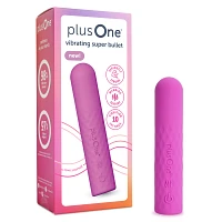 plusOne Vibrating Super Bullet Pink