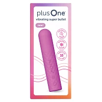 plusOne Vibrating Super Bullet Pink