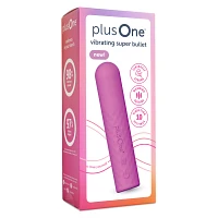 plusOne Vibrating Super Bullet Pink