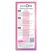 plusOne Vibrating Super Bullet Pink