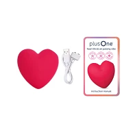 plusOne Heart Throb Air Pulsing Vibrator