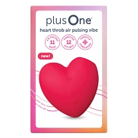 plusOne Heart Throb Air Pulsing Vibrator