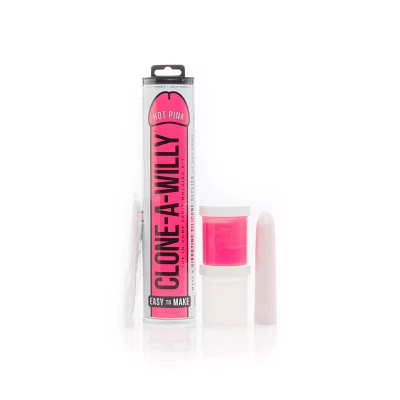 Clone-A-Willy Vibrator Kit -  Hot Pink