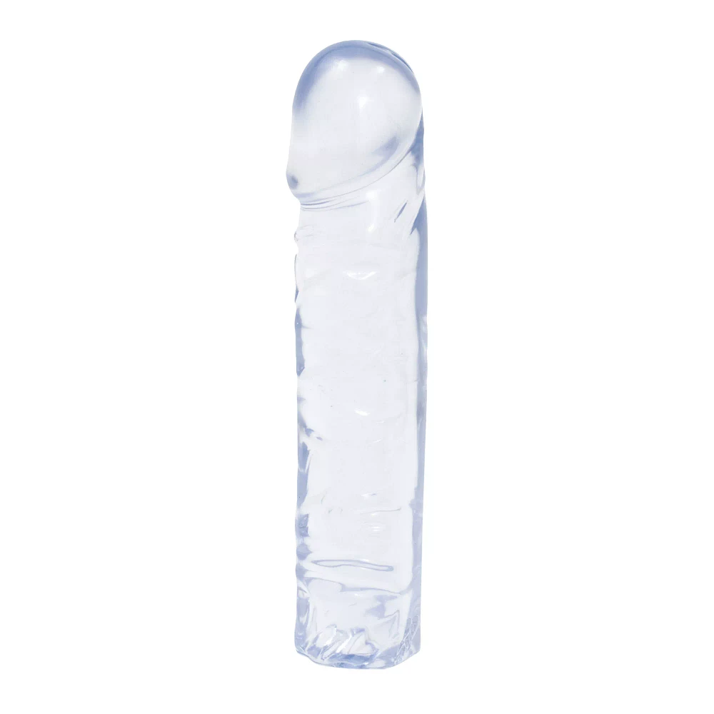 Crystal Jellies Classic Dong Dildo Clear
