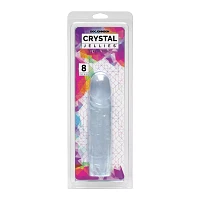 Crystal Jellies Classic Dong Dildo Clear