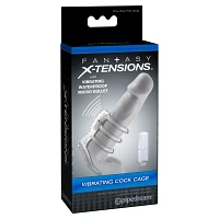 X-Tensions Waterproof Vibrating Cage - 3 Inch