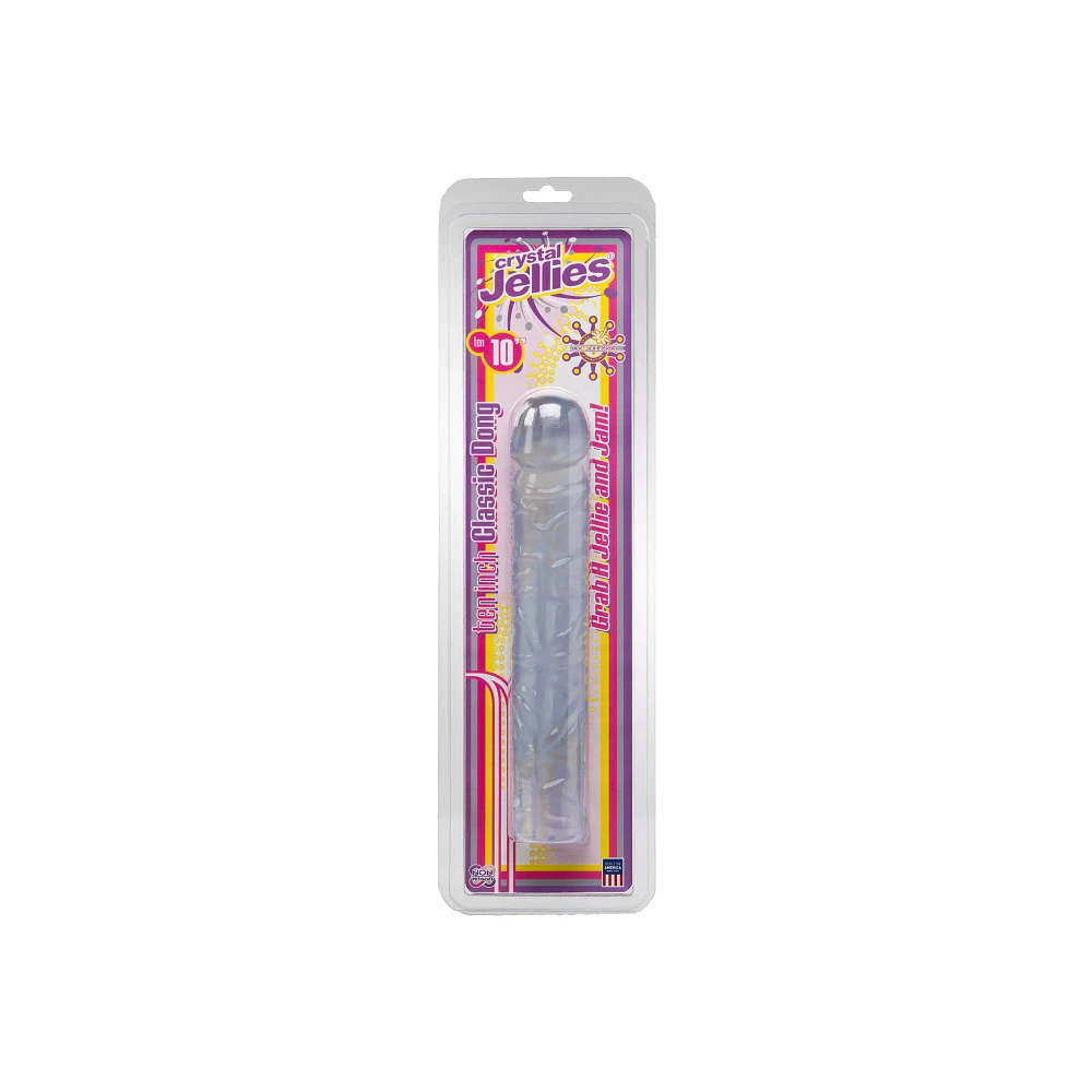 Crystal Jellies Dildo - 10 Inch